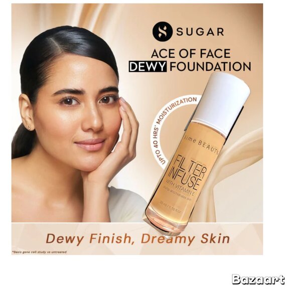 Foundation Makeup Full Coverage Fast Base Brighten long-lasting Shade US - Picture 14 of 14